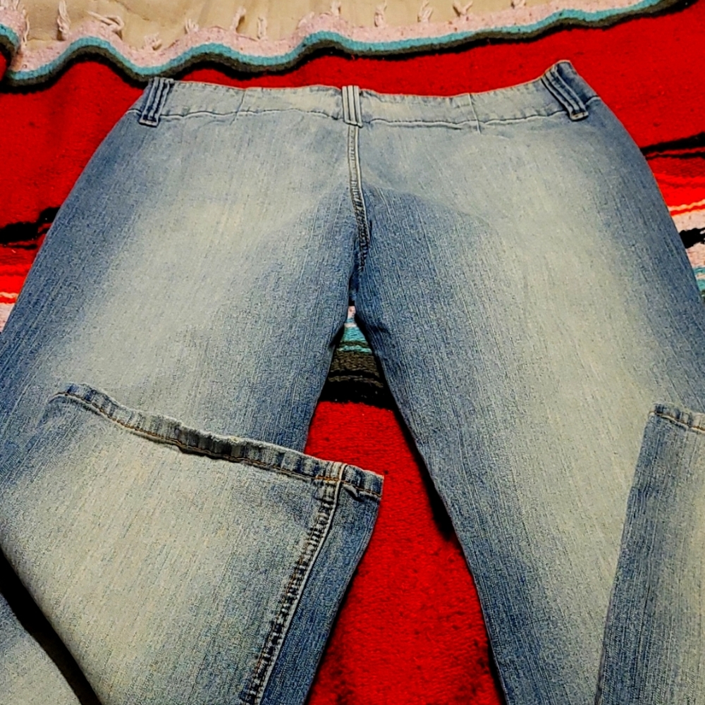Blue asphalt bootcut jeans size 13